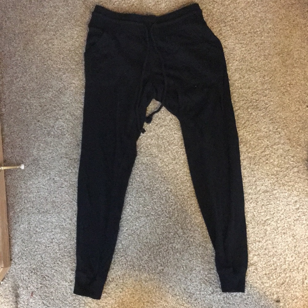 Black joggers